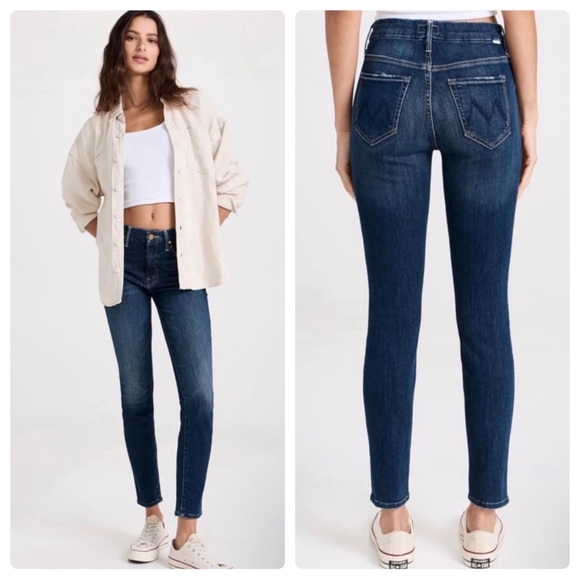 MOTHER Denim - MOTHER The Looker in Clean Sweep